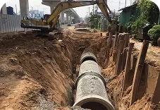 Thi công cơ sở hạ tầng