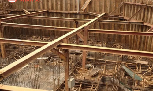 Ép cừ vây tầng hầm