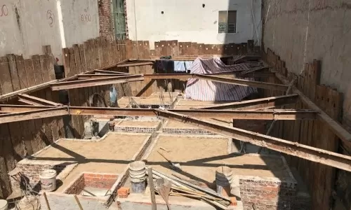 Ép Cừ Vây Đường Hầm Phường Linh Trung