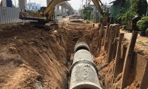 Thi công cơ sở hạ tầng