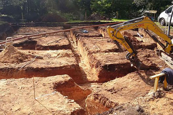 Đào móng nhà uy tín, thi công an toàn khu dân cư