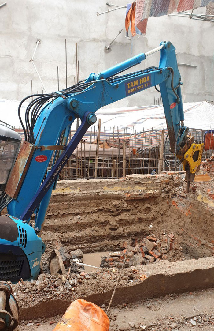 Đào móng nhà uy tín, thi công an toàn khu dân cư