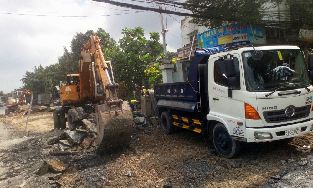 Vận chuyển sà bần xây dựng đúng quy trình môi trường