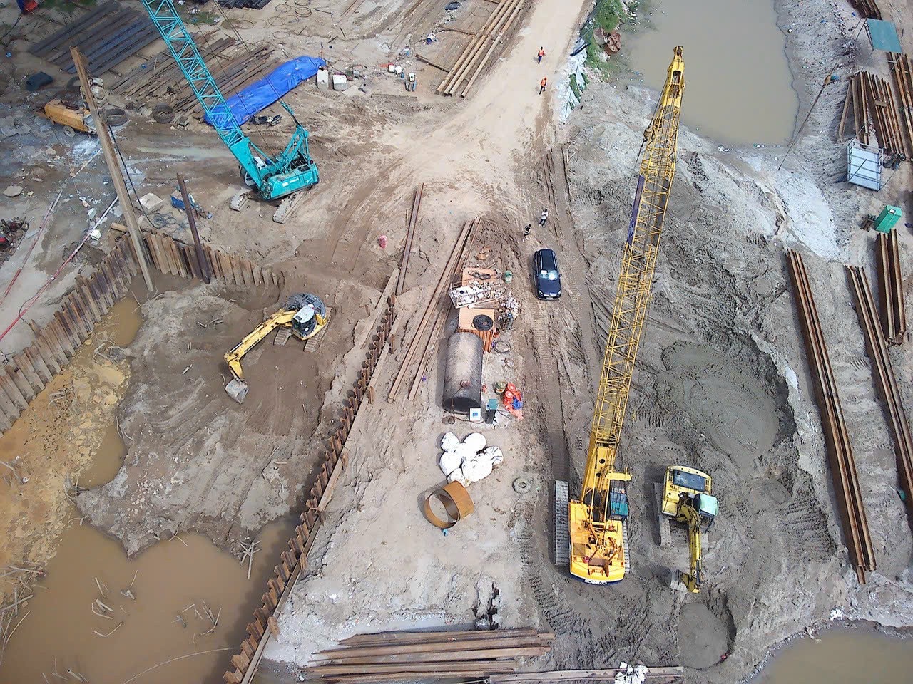 San lấp mặt bằng