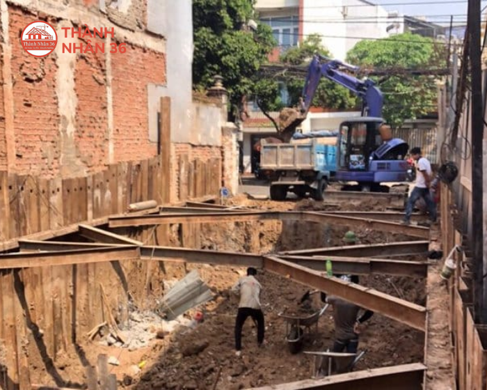 Ép cừ vây đường hầm